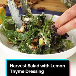 Harvest Salad With Lemon Thyme Dressing