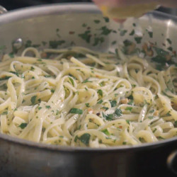 Pasta Aglio E Olio Inspired By Chef
