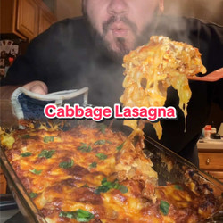 Viral Cabbage Lasagna