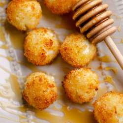 Air Fryer Honey Goat Cheese Balls