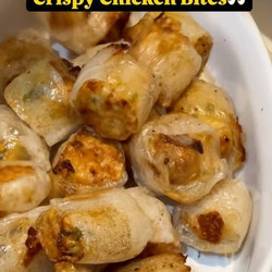 Crispy Rice Paper Chicken Bites 🤤🔥| Air Fryer Series Ep-11🌸