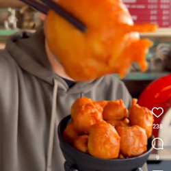 Sweet And Sour Chicken Balls