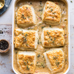 Homemade Broccoli Cheddar Cobbler