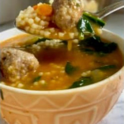 THE COOKING MAWMA'S ONE PAN, 30 MINUTE ITALIAN WEDDING SOUP