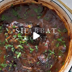 Mouthwatering Shabbat Roast With Soaked, Flavorful Mushrooms