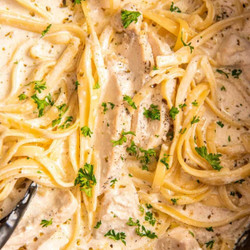 Crockpot Chicken Alfredo Recipe