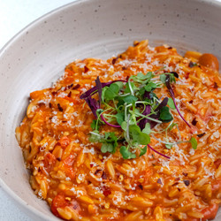 One-pot Tomato &amp; Garlic Orzo