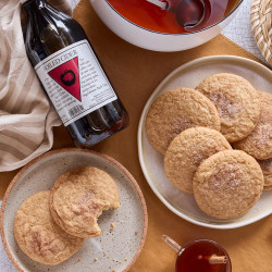 Apple Cider Snickerdoodles