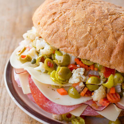 New Orleans Muffuletta Sandwich