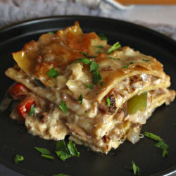 Jerk Chicken Lasagna