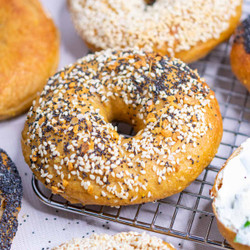 Sourdough Bagels