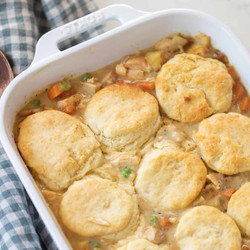 Best Chicken Pot Pie Recipe With Sourdough Biscuits