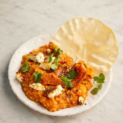Butternut Squash Dal &amp; Homemade Paneer