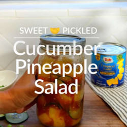 Pineapple Cucumber Salad