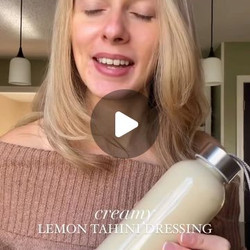 Creamy Lemon Tahini Dressing