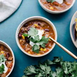 Slow-cooker Taco Soup