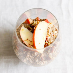 Apple Crumble Overnight Oats