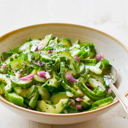 Cucumber Salad With Mint