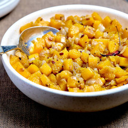 Stir-fried Orange Pumpkin