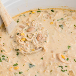 Slow Cooker White Chicken Chili
