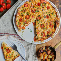 Vegan Vegetable Frittata