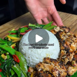 Lemongrass Chicken And Coconut Rice