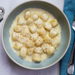 Gnocchi Alla Bava (potato Gnocchi With Fontina Cheese Sauce) Recipe