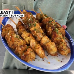Chicken Spiedini - Crispy Chicken Skewers