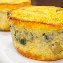 Cheesy Potato Souffle