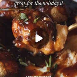 Vegan Turkey Meatballs