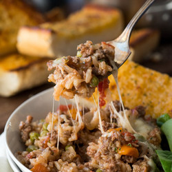Italian Beef And Rice Skillet
