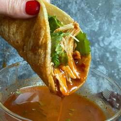 Chicken Birria Tacos