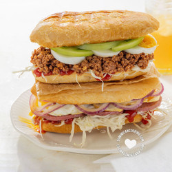Rikitaki And Frikitaki [video+recipe] Ground Beef Or Salami &amp; Egg Sandwiches)