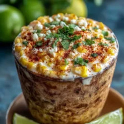 Creamy Mexican Street Corn Cup