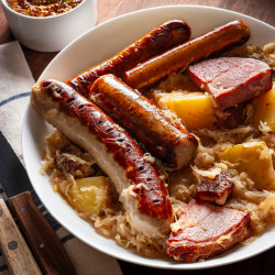 Olympia Provisions–style Choucroute Garnie