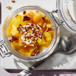 Cottage Cheese Snack Jar With Fruit