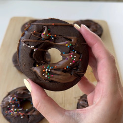 Chocolate Veggie Donuts