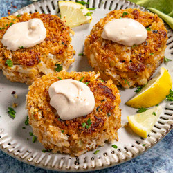 Crab Cakes Recipe With Creamy Crab Cake Sauce