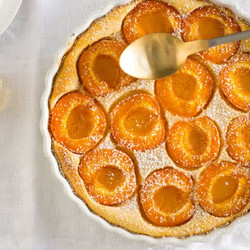 Apricot And Lemon Clafoutis
