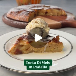 Torta Di Mele In Padella (apple Cake In A Pan)