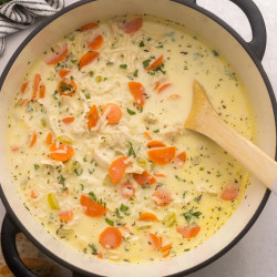 Creamy Chicken And Rice Soup