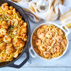 Easy Bang Bang Shrimp Pasta