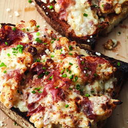 Cauliflower Toasts | Recipes