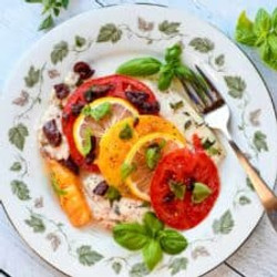 Easy Mediterranean Fish With Tomatoes And Basil