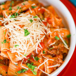 Crock Pot Italian Sausage Rigatoni Recipe