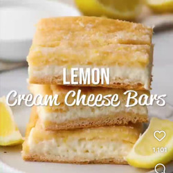 Lemon Cream Cheese Bars
