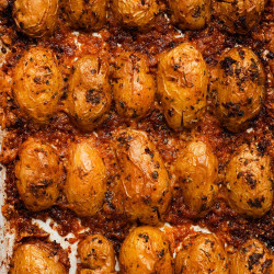 Crispy Parmesan Potatoes