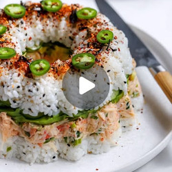 Sushi Bundt Cake