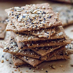 Low Carb Keto Seed Crackers (dairy Free Nut Free Vegan Keto Snack)