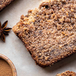 Cinnamon Streusel Banana Bread